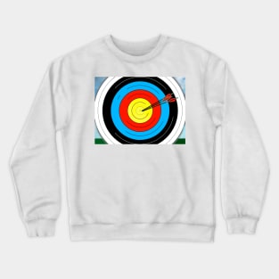 Archery Arrows Target Practice Crewneck Sweatshirt